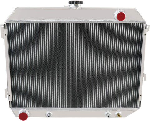 ALLOYWORKS 4 Row All Aluminum Radiator For 1968-1973 Dodge Charger/Plymouth Roadrunner 26