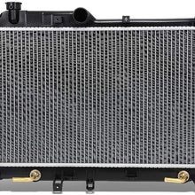 DNA Motoring OEM-RA-13092 OE Style Aluminum Core Radiator DPI 13092