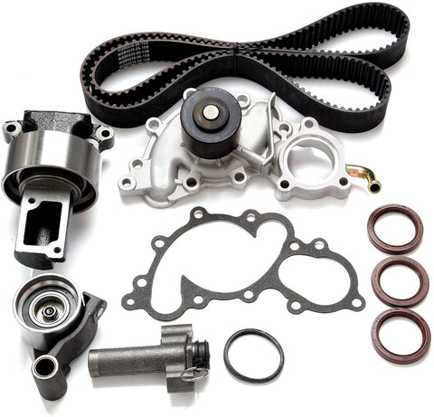 SCITOO Timing Belt Water Pump Kit Fits 3.0L Toyota 4Runner Pickup T100 2958CC V6 SOHC 12V 3VZE 1993-1995