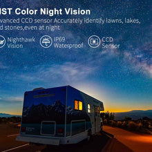 ZEROXCLUB Wired Backup Camera for Truck RV Trailer, FHD 1080p 7-inch Monitor with 2 Camera for Watching Blind Spot of Back and Side,for Long Vehicle Bus Lorry 5th Wheel (BC02)