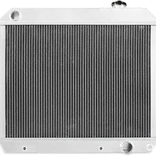 Mishimoto MMRAD-CK-63X Performance Aluminum X-Line Radiator Compatible With GMC C/K Truck 1963-1966