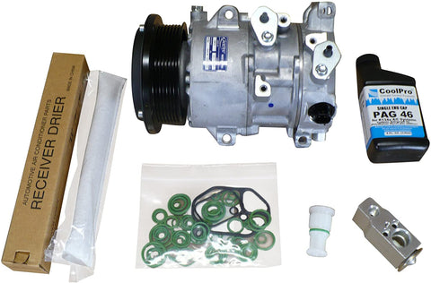 Parts Realm CO-0384AK2 Complete A/C AC Compressor Replacement Kit