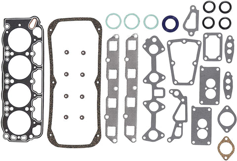 DNJ HGS910 Graphite Head Gasket Set for 1971-1980 / Toyota/Corolla / 1.6L, 1.8L / OHV / L4 / 8V / 1588cc, 1770cc, 97cid / 2T, 2TC, 3TC