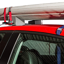 SportRack SR5527 Adjustable Foam Kayak Carrier, 24-Inch, Black