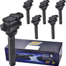 Set of 6 Herko B034 Ignition Coils For Suzuki L4 V6 1.8L 2.0L 2.5L 1998-2002