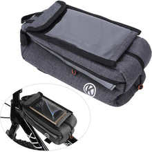 Demeras Cycling Hanging Front Fixed Tool Pocket Mountain Bike Frame Pannier Cycling and Fishing Lovers Perfect for Road Vehicles, Folding Bicycles