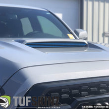 TufSkinz Inner Hood Scoop Accents - Compatible with 2016-2020 Tacoma - 3 Piece Kit (Inferno(Non-Metallic))