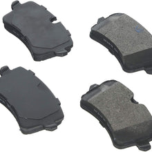 Bosch BE1547H Blue Disc Brake Pad Set with Hardware for Select 2011-15 Audi A6, A7, A8, RS5, RS7, S6, S7, S8, SQ5; Porsche Macan - REAR