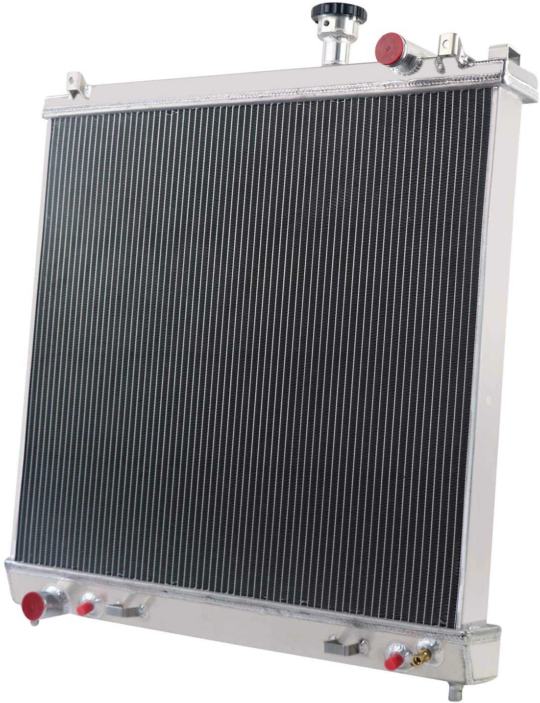 OzCoolingParts 04-15 Nissan & Infiniti Radiator, 3 Row Core Aluminum Radiator for 2004-2015 05 06 07 08 09 10 11 12 13 14 Nissan Pathfinder/Armada/Titan/Cube, Infiniti QX56, 5.6L V8