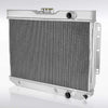 Autozensation For Chevy Impala Biscayne 3-Row Core Aluminum Cooling Radiator