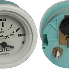 SeaStar 68388P Sierra International Arctic 6-Gauge Set Includes Fuel, Engine Oil Pressure, Speed, Tach & Water Temp Gauges