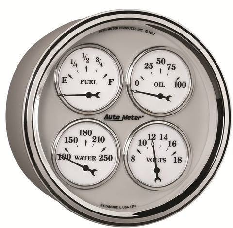 Auto Meter 1210 Old Tyme White II 5