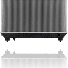 Radiator - PACIFIC BEST INC. For/Fit 10-11 Chevrolet Camaro-Coupe 11-11 Convertible - Manual Transmission V6 3.6L Plastic Tank, Aluminum Core - 92218351