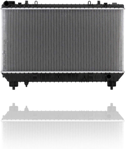 Radiator - PACIFIC BEST INC. For/Fit 10-11 Chevrolet Camaro-Coupe 11-11 Convertible - Manual Transmission V6 3.6L Plastic Tank, Aluminum Core - 92218351