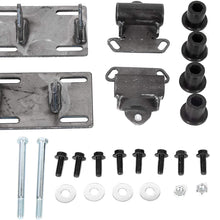 Adjustable Conversion Engine Mounts Plate Swap With Clam Shell Mounts Compatible With 1985-2004 Sonoma Chevrolet S10 GMC S15 LS LS1 LS2