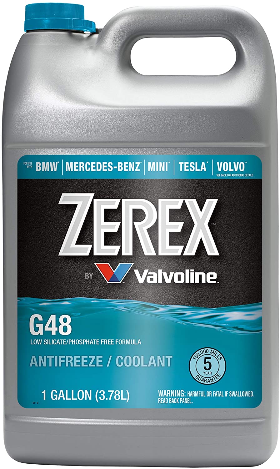 Zerex G48 Concentrate Antifreeze/Coolant 1 GA, Case of 6
