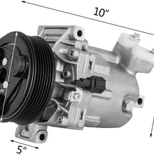 Happybuy 92600-CJ60B CO 11155C Universal air conditioner AC compressor for Tiida Versa 07-15 1.6L 1.8L