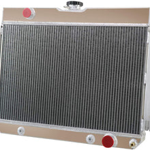 ALLOYWORKS 3 Row Core All Aluminum Radiator For 1963 1964 1965 1966 1967 1968 Chevy Impala Chevelle Camino/Many Chevy Bel Air GM