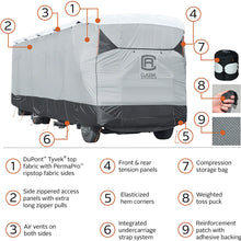 Classic Accessories Over Drive SkyShield Deluxe RV Class A Cover, Fits 24' - 28' RVs - Water Repellent RV Cover (80-369-101601-EX)