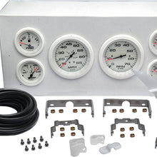 SeaStar 68388P Sierra International Arctic 6-Gauge Set Includes Fuel, Engine Oil Pressure, Speed, Tach & Water Temp Gauges