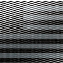 Hooke Road Front Grill Mesh Grille Insert US Flag Old Glory for 2007-2018 Jeep Wrangler JK & Wrangler Unlimited (Black Out)