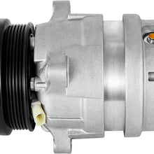 Mophorn CO 20446C (1137024) 4719178 1521221 1520446 Universal Air Conditioner AC Compressor for 98-03 Chevy S10 GMC Sonoma 2.2L A/C Compressor 67291 68291