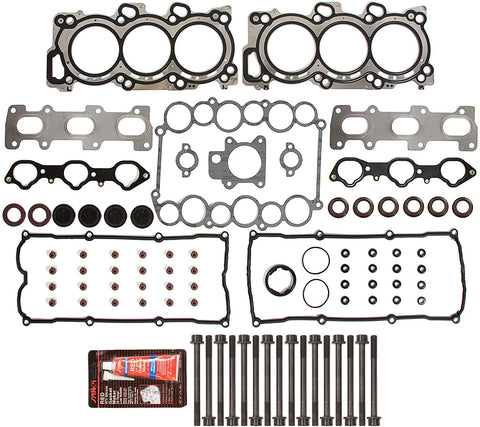 Evergreen HSHB7010 Cylinder Head Gasket Set Head Bolt