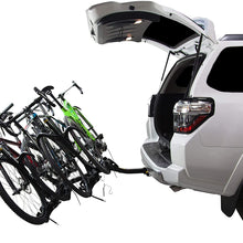 Saris Superclamp Bike Hitch Car or Truck Rack, Mount Bicycles, Plus Cargo and Hd/Rv Compatible Option, Hatch Access, Easy Fold, Integrated Locks and Reflectors