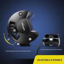 Nilight 18001F-B 2PCS 5Inch 72W Double Row Flood Bar 10800Lumens Driving Fog Led Off Road Lights for Trucks Jeep ATV UTV SUV Boat Marine,2 Years Warranty