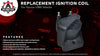 Ignition Coil Pack- Replaces GM 10467067, 89056799 and E530C - Fits 2000 Malibu Coil, 2002 Cadillac, 1998 Cadillac Deville, Buick, 99 Alero, 2003 Buick Lesabre and more