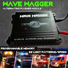 NEW Wig Wag 36 Pattern Wave Wagger - HEADLIGHTS Module 10 AMPS Electronic Alternating HEAVY DUTY Flasher Kit Relay for Emergency Trucks Police Cars & Ambulance - LED and other Lights 12-24V