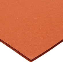 CS Hyde Silicone Sponge Rubber, Closed Cell, Commercial Grade, Medium Density, Acrylic Adhesive, 0.125" Thick, Red, 12" Width, 12" Length