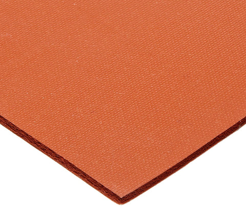 CS Hyde Silicone Sponge Rubber, Closed Cell, Commercial Grade, Medium Density, Acrylic Adhesive, 0.125