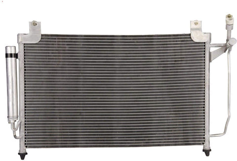 UVIAPW All Aluminum Condenser 1 Row Compatible With 2007-2012 Maz.da CX-7