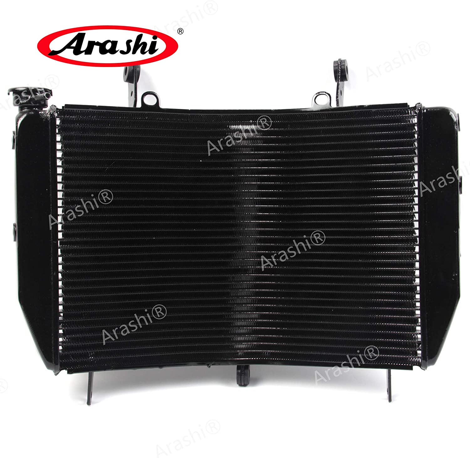 Arashi Radiator Cooling Cooler for YAMAHA YZF R6 2006-2012 Motorcycle Replacement Accessories YZF-R6 1 Pcs Black 2007 2008 2009 2010 2011