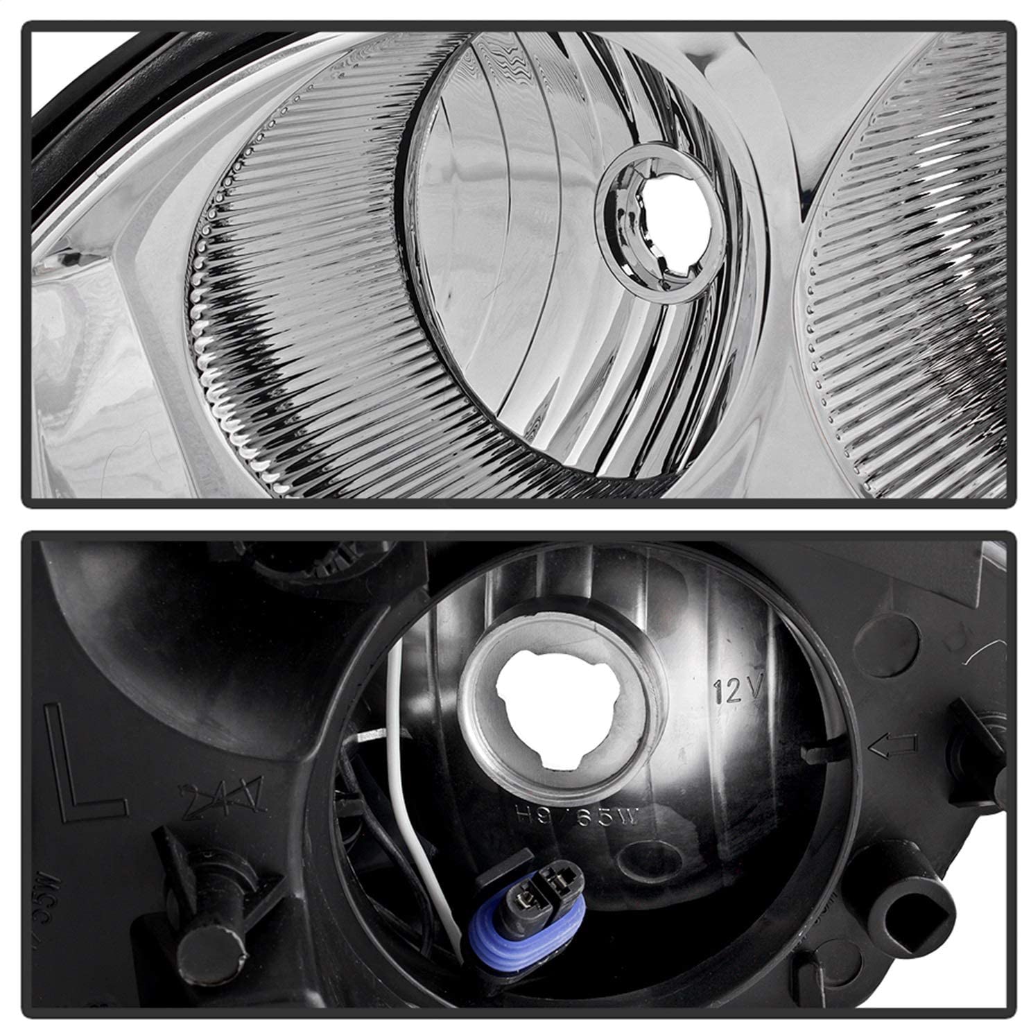 Spyder Auto 9943232 Halogen OE Headlight Driver(LH) Side Halogen OE Headlight