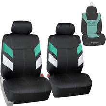 FH Group FB086102 Modern Edge Neoprene Seat Covers (Purple) Front Set with Gift - Universal Fit for Trucks, SUVs, and Vans