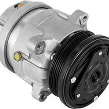 Mophorn CO 20446C (1137024) 4719178 1521221 1520446 Universal Air Conditioner AC Compressor for 98-03 Chevy S10 GMC Sonoma 2.2L A/C Compressor 67291 68291