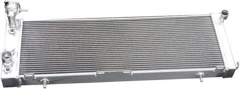 ZC1193 New 3 Rows All Aluminum Rdiator Fit 1991-1992 Jeep Comanche XJ 4.0L L6