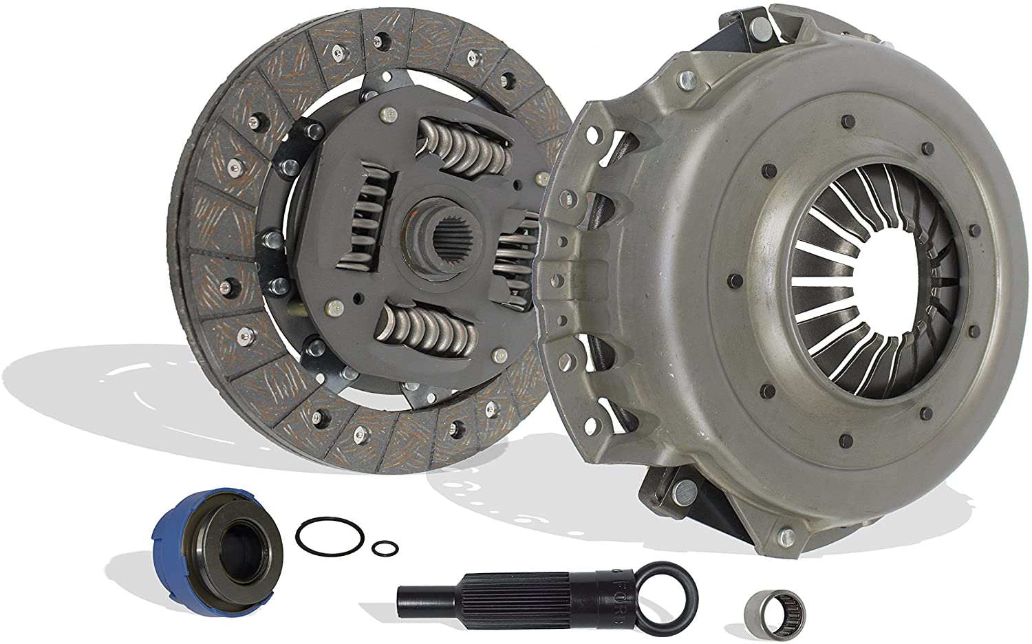 Clutch Kit Compatible With Ranger Explorer B4000 Sport XL XLT FX4 Base SE STX Edge Tremor DS Eddie Limited Postal 2001-2011 4.0L V6 GAS SOHC Naturally Aspirated (07-167)