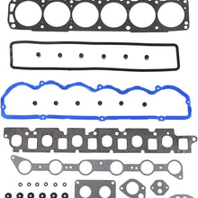 DNJ HGS4180 Graphite Head Gasket Set/For 1991-1992 / Ford/Bronco, F Series, E Series / 4.9L / L6 / OHV / 12v / Cu. 300