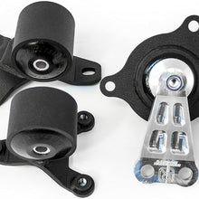 Innovative Mounts 90650-75A Black Bushings (02-05 Civic K-Series Steel Mounts 75A)