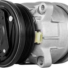 Mophorn CO 20446C (1137024) 4719178 1521221 1520446 Universal Air Conditioner AC Compressor for 98-03 Chevy S10 GMC Sonoma 2.2L A/C Compressor 67291 68291