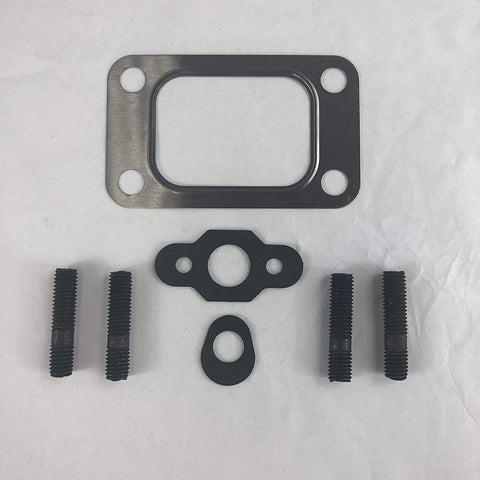 Turbo T3 T3/T4 4 Bolt Oil Feed Drain Return Gaskets Sainless Steel Inlet Gasket