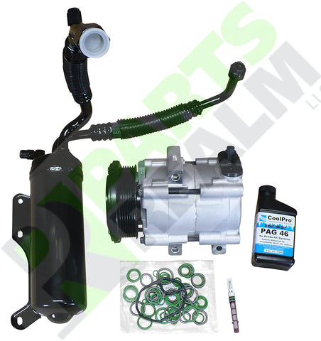 Parts Realm CO-3024AK7 Complete A/C Compressor Replacement Kit