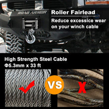 Winches, Hantun 4500lbs Electric Single Line 12V DC Electric Towing Winch for ATV, with Roller Fairlead, Mount Plate and Wireless Handheld Remote