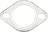 CarXX 2.5 Inch Exhaust Gasket 2-Bolt 62mm Flange High Temperature Graphite for Headers, Catback, Axleback (5 Pack)