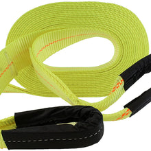 ABN Tow Strap with Reinforced Loops 2in x 30ft Vehicle Recovery Rope 16,000 lbs Pound Capacity Recovery Strap