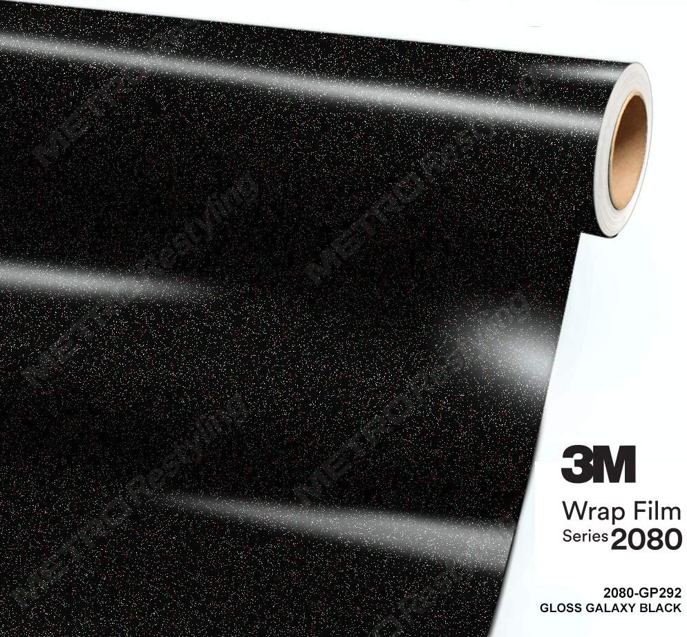3M 1080 GP292 Gloss Galaxy Black 5ft x 1ft (5 sq/ft) Car Wrap Vinyl Film