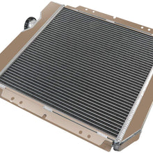 ALLOYWORKS 3 Row Aluminum Radiator For 1964-1966 Ford Mustang / 1963-1965 Falcon Comet AT/MT V8